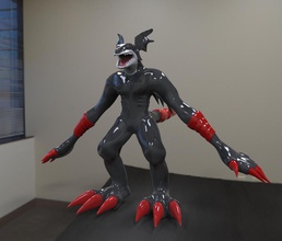 créature diable action figure statue pinshape Conception 3d 3d print model - Mito3D