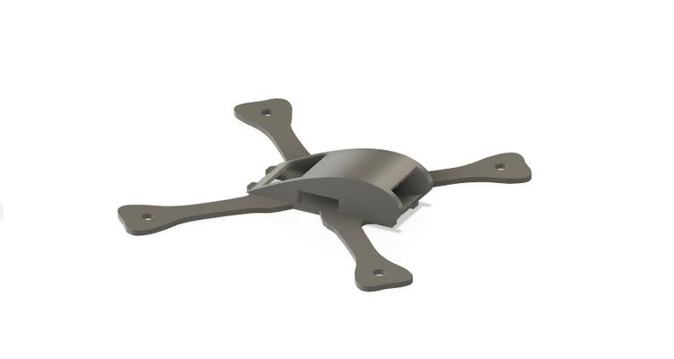 raça zangão alfinete rc drone 3d print model - Mito3D