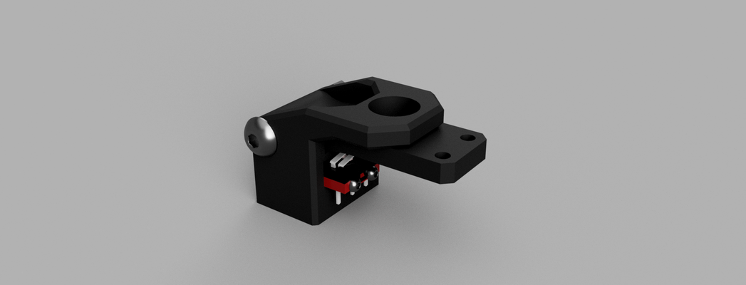 compact magnetic paddle shifter sim racing pinshape simulation 3d print model - Mito3D