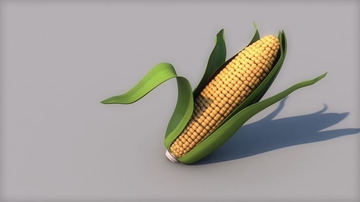 corn pinshape 3d-models 3d print model - Mito3D