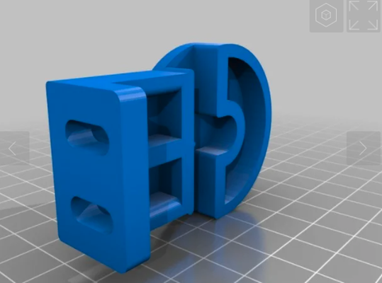 ikea rodillo reemplazo forma alfiler 3d print model - Mito3D