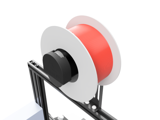 bobine titulaire soutien roulements ender3 forme d'épingle 3d print model - Mito3D