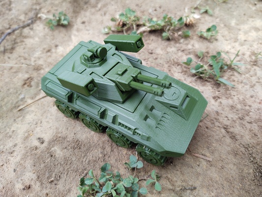amvp mk iv code babirusa pinshape armored-car 3d print model - Mito3D