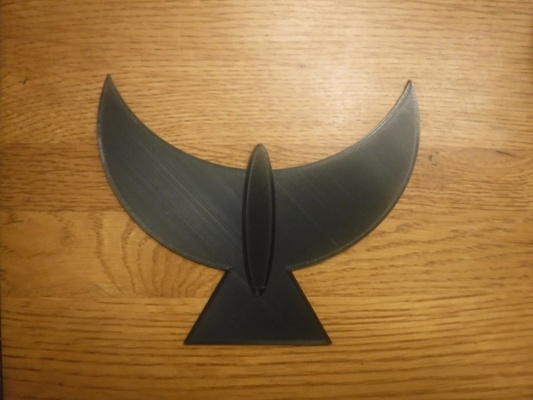 equilibrar pájaro forma alfiler 3d print model - Mito3D