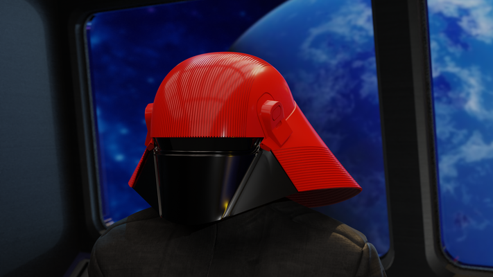 frota técnico capacete estrela guerras alfinete 3d print model - Mito3D