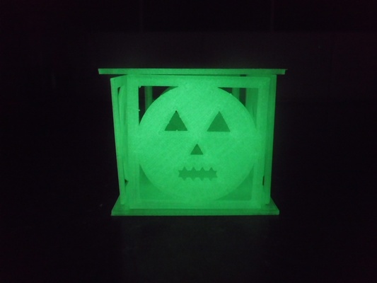 yapay kriko o' fener iğne şekli halloween lights 3d print model - Mito3D