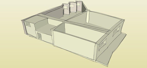 casa in stile pinshape stampa 3d 3d print model - Mito3D