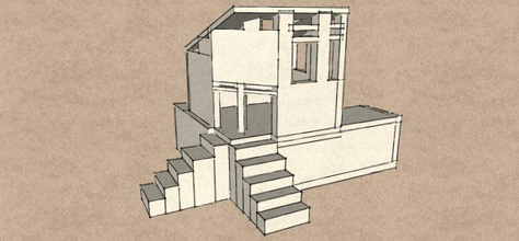 tetto camera pinshape stampa 3d 3d print model - Mito3D