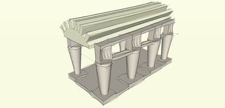 monumental pinshape L'impression 3d 3d print model - Mito3D