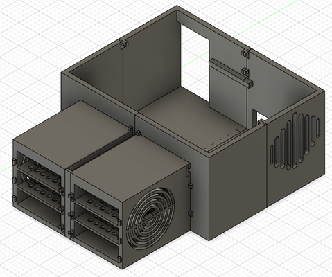 bricolaje diy nas forma alfiler 3d print model - Mito3D