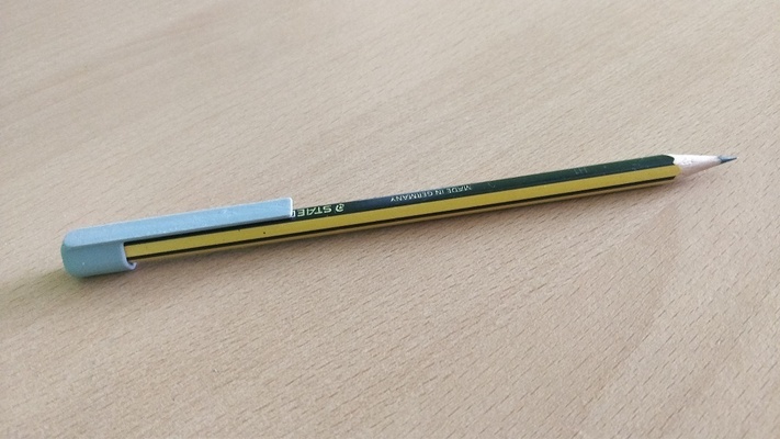pencil cap pinshape pencils 3d print model - Mito3D