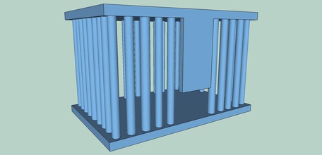 cage oiseaux pinshape L'impression 3d 3d print model - Mito3D