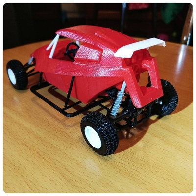 demo falcão buggy alfinete carro 3d print model - Mito3D