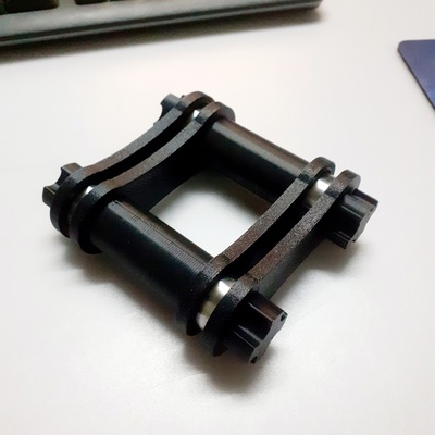 filamento carretel suporte alfinete filament spool holders 3d print model - Mito3D