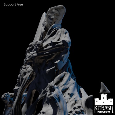 bone wraith pinshape d&d 3d print model - Mito3D