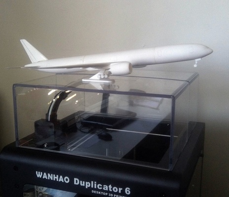 boeing 777x avion scalemodel forme d'épingle jouet 3d print model - Mito3D