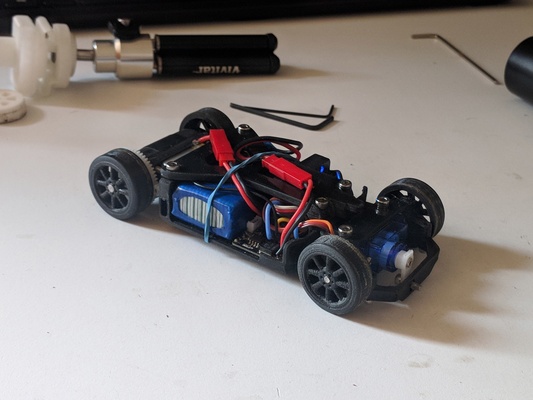 openz v3b chassis 1 28 rc pinshape maßstabgetreues modell 3d print model - Mito3D