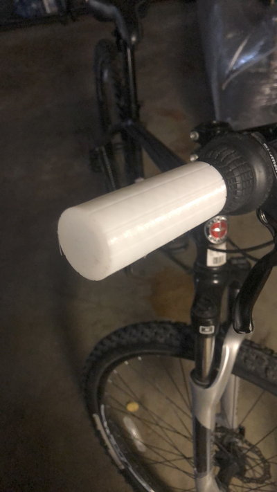 bicicletta impugnature forma spillo bike 3d print model - Mito3D