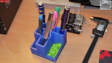 pen box pinshape 3d-design 3d print model - Mito3D
