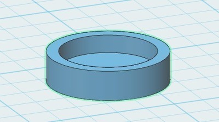 text circle pinshape test 3d print model - Mito3D
