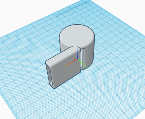 sifflet forme d'épingle 3d print model - Mito3D