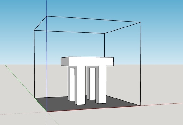 trofy table normal pinshape table-design 3d print model - Mito3D