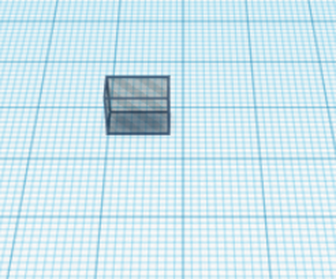 teste projeto pequeno quadra alfinete tinkercad 3d print model - Mito3D