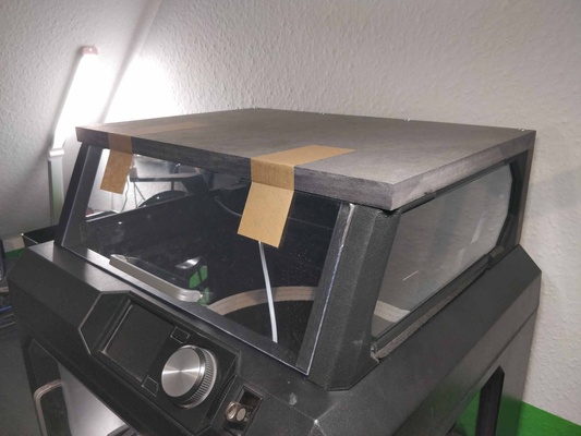 makerbot 5th generacion cubierta carcasa funda forma alfiler 3d print model - Mito3D
