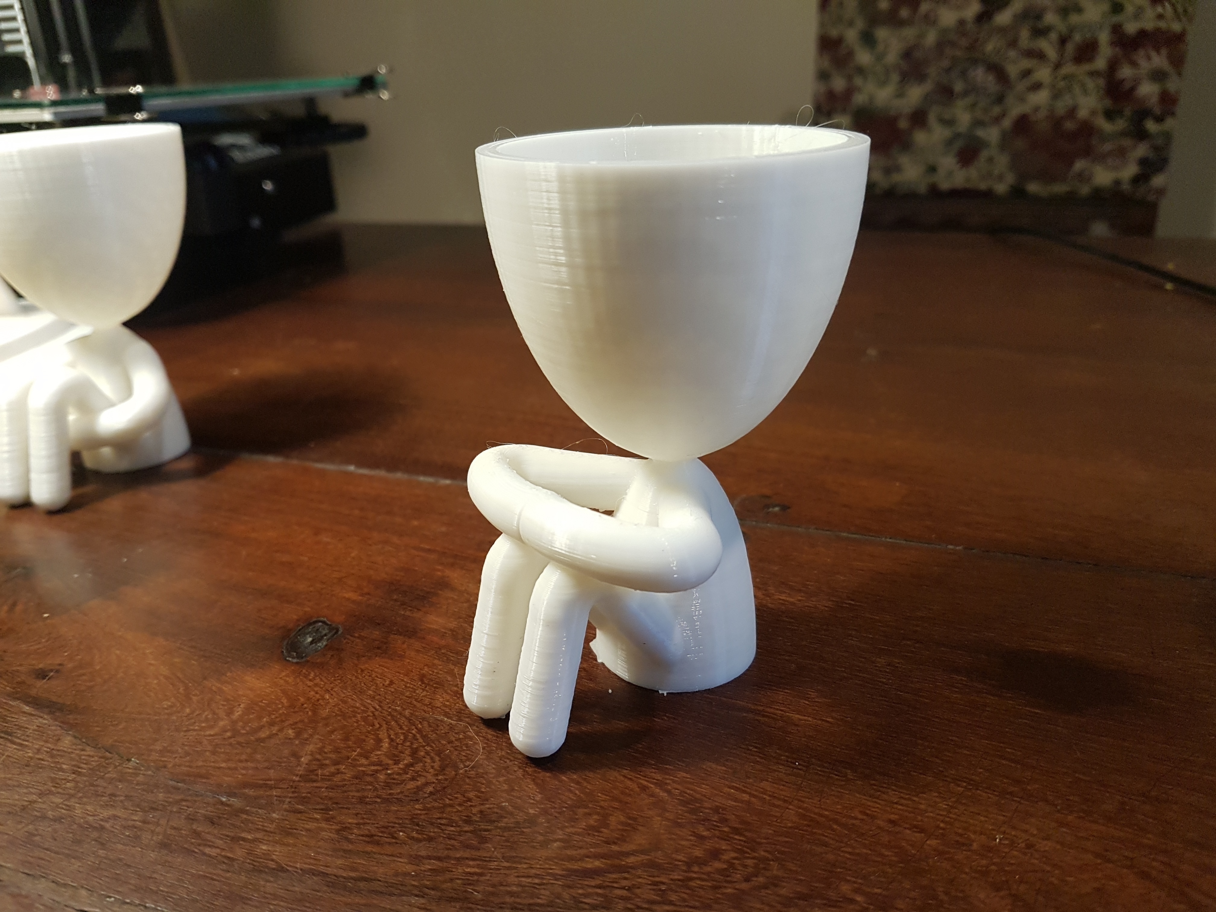mini maceta forma alfiler 3D print model - Mito3D