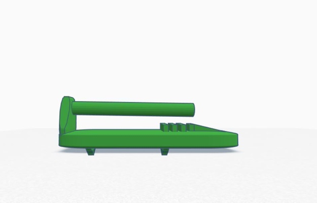 lavastoviglie cremagliera clip forma spillo 3d print model - Mito3D