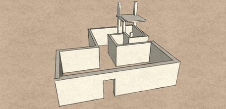 construcción casa pinshape impresión 3d 3d print model - Mito3D
