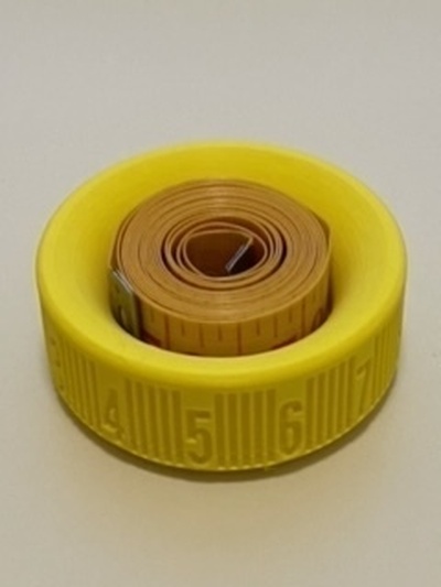 ruban mesure récipient forme d'épingle tool 3d print model - Mito3D