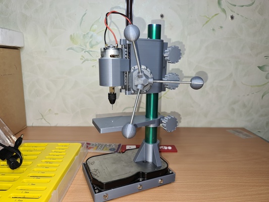 mini drill press pcb pinshape 3d print model - Mito3D