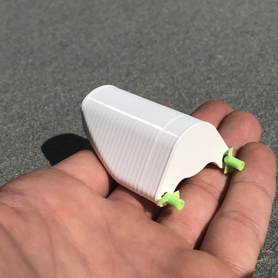 mini rc barco forma alfiler paseo 3d print model - Mito3D