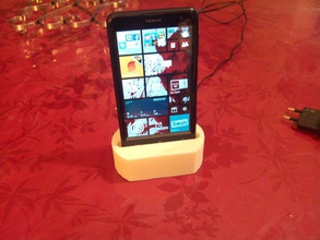 dock nokia lumia 625 pinshape Diseño 3d 3d print model - Mito3D