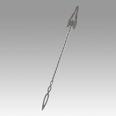 neon genesis evangelion eva asuka langley sohryu flare spear pinshape 3d print model - Mito3D