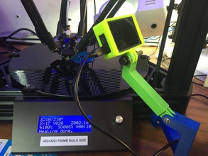 gopro montage delta 3dprinter pinshape 3d print model - Mito3D