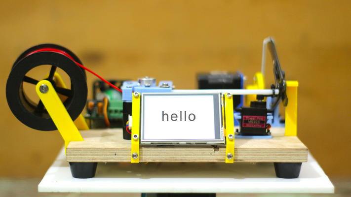 arduino tel kesme makine iğne şekli 3d print model - Mito3D