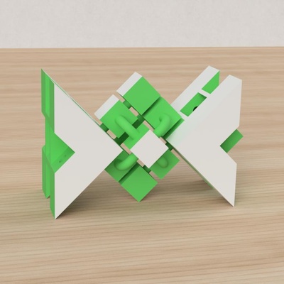 aufgabe 25 ausdrücken schönheit pinshape würfel 3d print model - Mito3D