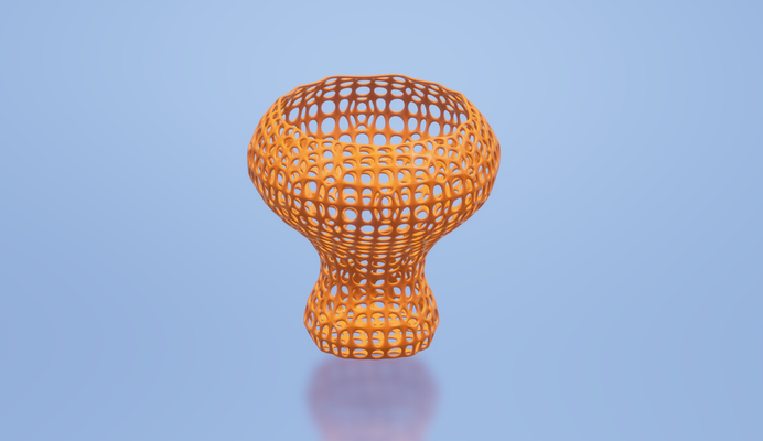 vase forme d'épingle 3d print model - Mito3D