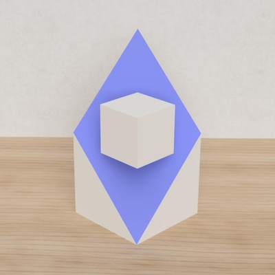 compito 28 esprimere bellezza forma spillo cubo 3d print model - Mito3D