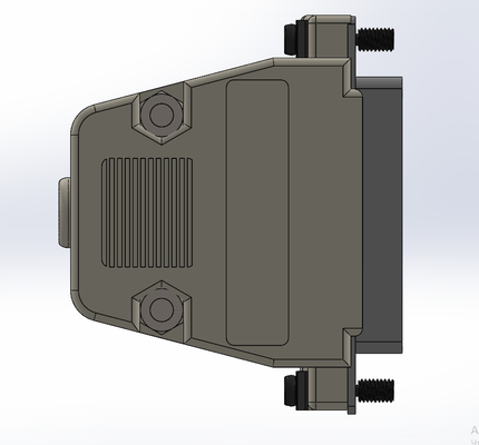 db23 conector amiga alfinete 3d print model - Mito3D