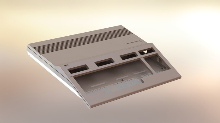 kommodore 128 3d gedruckt gehege pinshape 3d print model - Mito3D