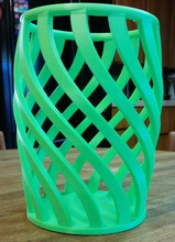 grande spirale vase pinshape 3d print model - Mito3D