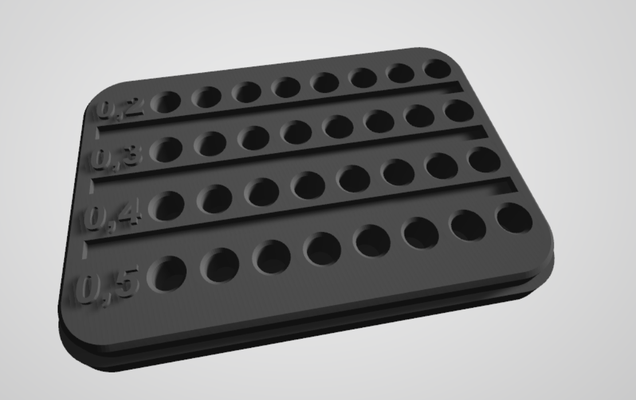modular boquilla extrusor caja forma alfiler 3d print model - Mito3D