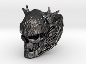 kötü kafatası yüzük pinshape moda takı mücevher kafatasları 3d print model - Mito3D