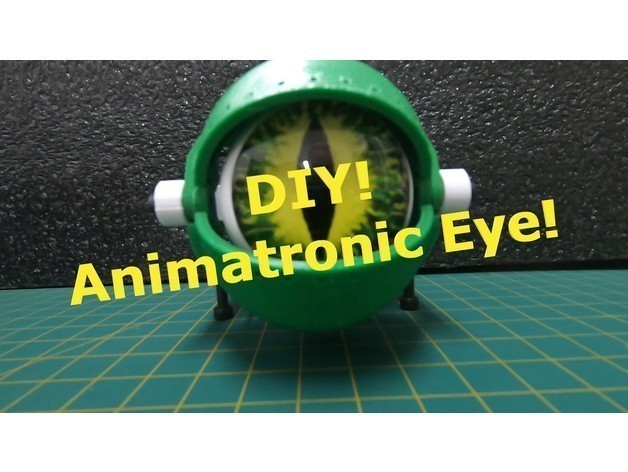 diy animatroniceye pinshape 3D print model - Mito3D