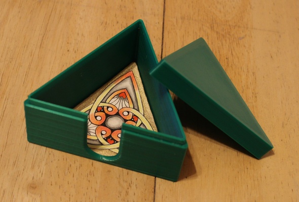 scatola 3z zentangle piastrelle forma spillo 3d print model - Mito3D