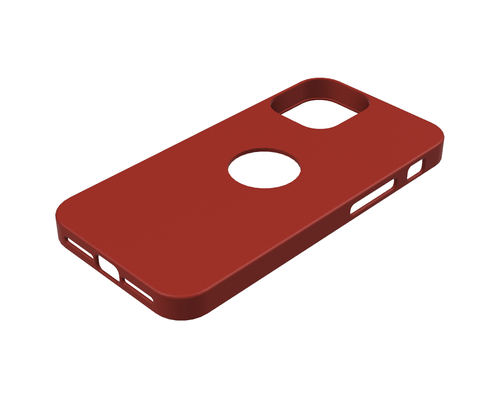 pomme iphone 12 mini cas gaine forme d'épingle 3d print model - Mito3D