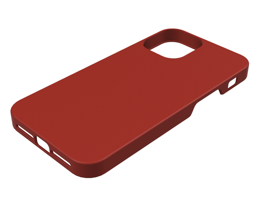 elma iphone 12 mini durum kılıf iğne şekli 3d print model - Mito3D